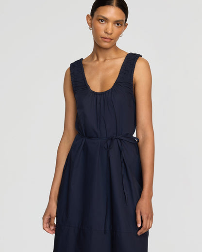 Midori Organic Cotton U-Neck Dress