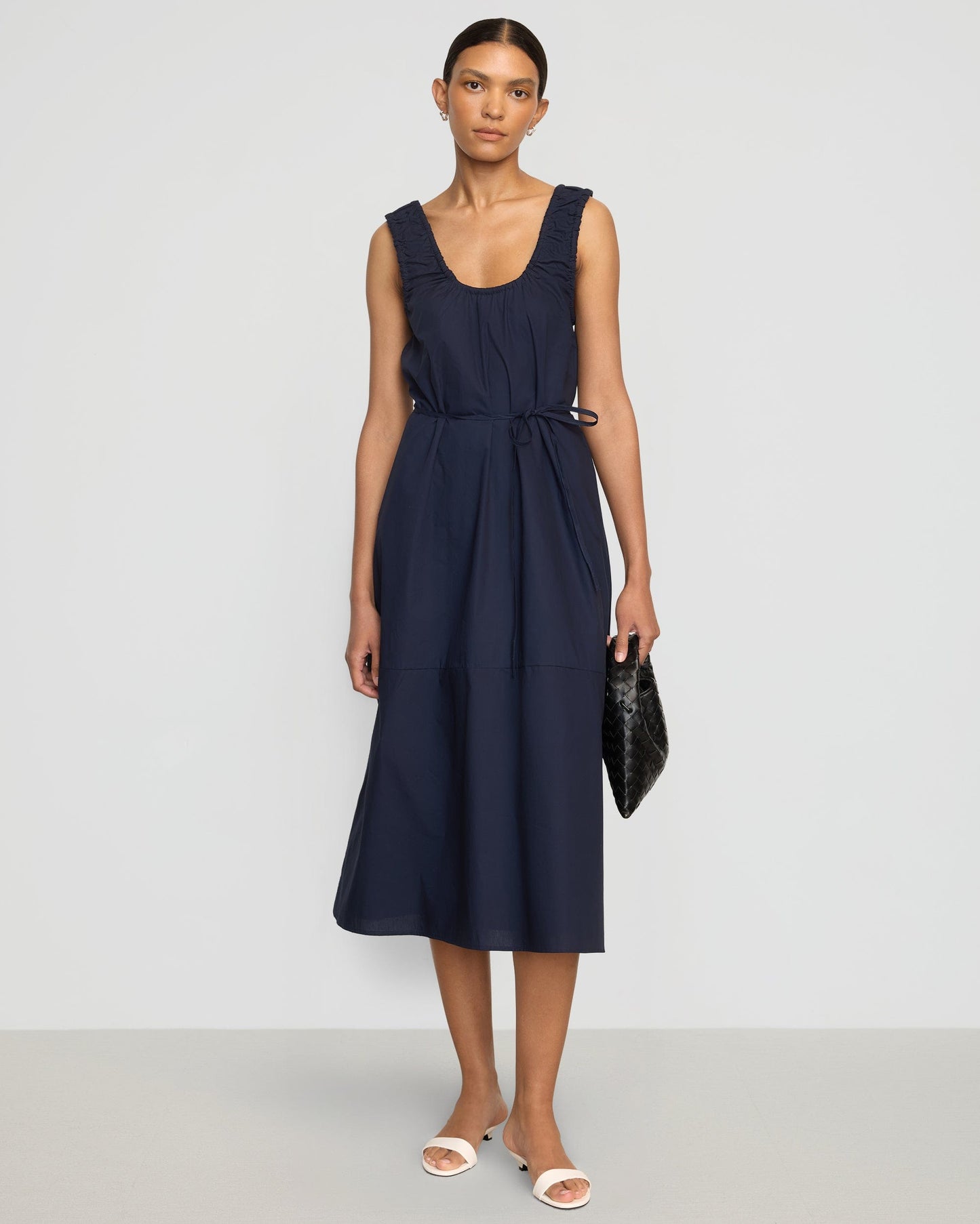 Midori Organic Cotton U-Neck Dress