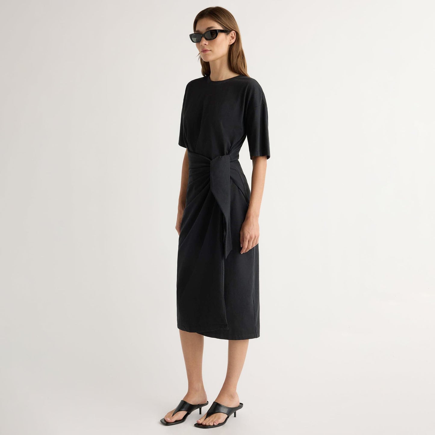 Noa Organic Cotton T-Shirt Wrap Dress