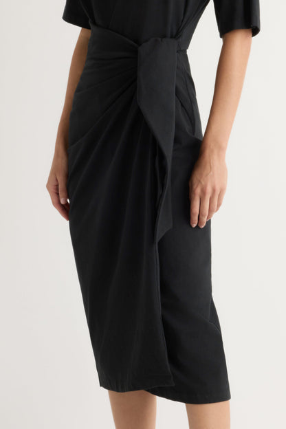 Noa Organic Cotton T-Shirt Wrap Dress