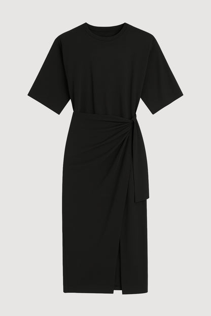 Noa Organic Cotton T-Shirt Wrap Dress