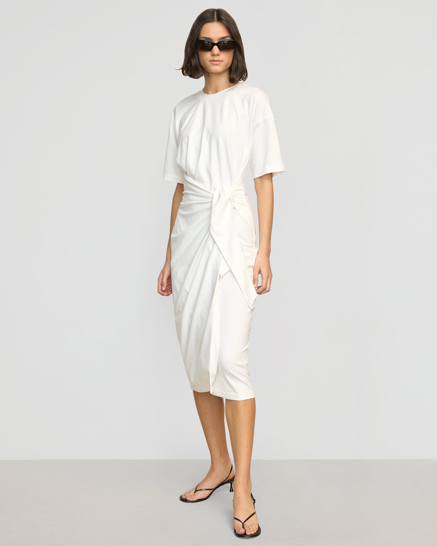 Noa Organic Cotton T-Shirt Wrap Dress