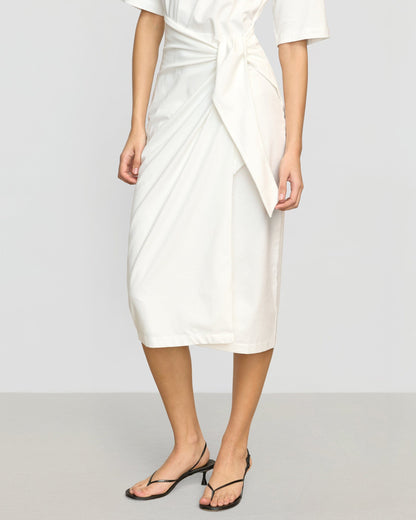Noa Organic Cotton T-Shirt Wrap Dress