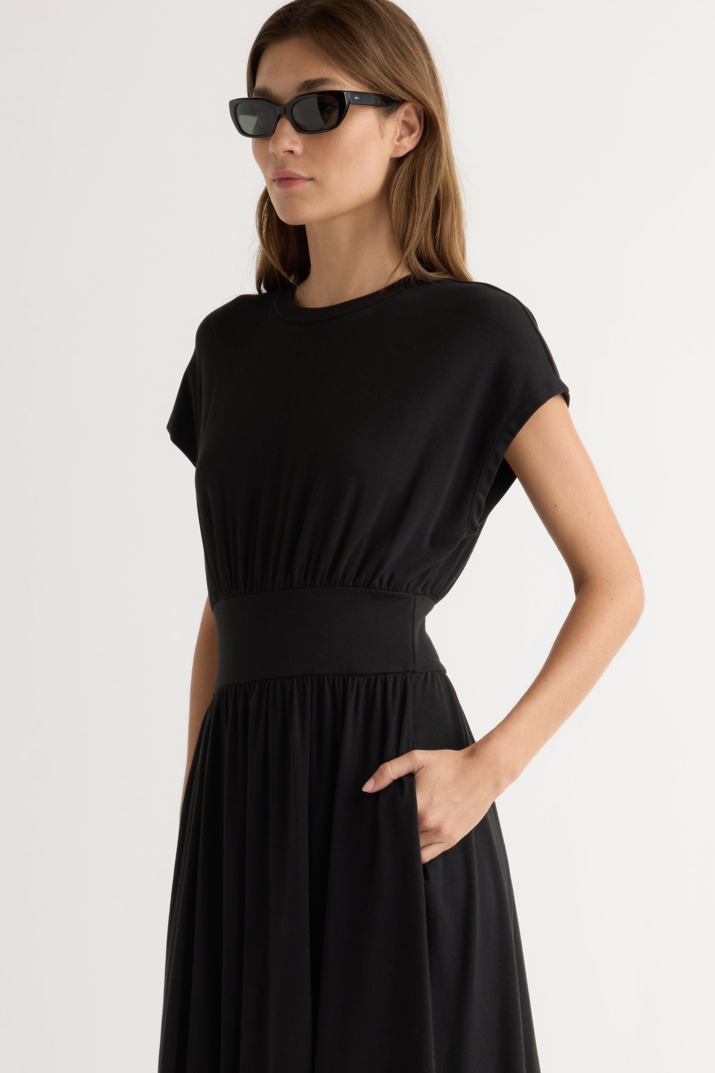 Prima Jersey Midi Dress