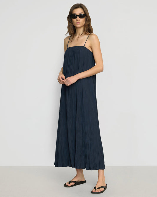 Solange Crinkled Maxi Dress
